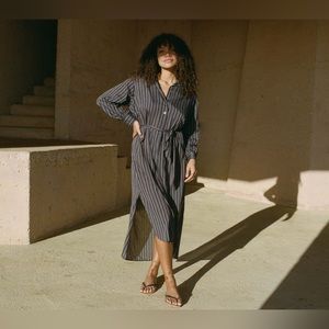 DÔEN Junco dress - Sorrento Stripe